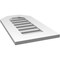 Ekena Millwork Octagonal Top Surface Mount PVC Gable Vent: Functional, w/ 3-1/2"W x 1"P Standard Frame, 14"W x 26"H GVPOT14X2601SF - alternate 5